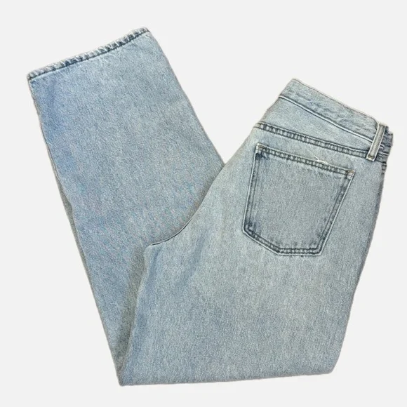 Universal Threads 90s Baggy Denim Jeans Faded Blue Women's 6 Short - Picture 8 of 10